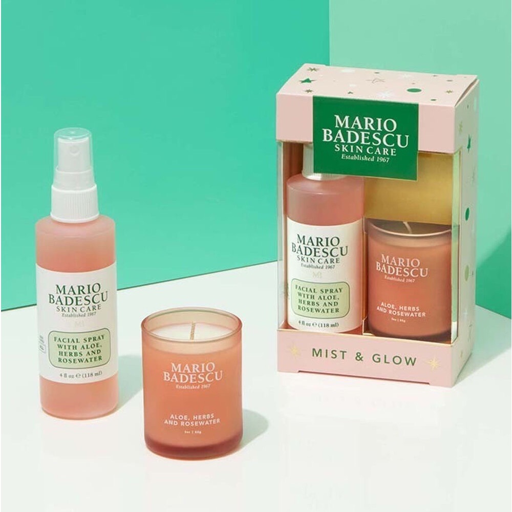 New, Mario Badescu Mist & Glow duo